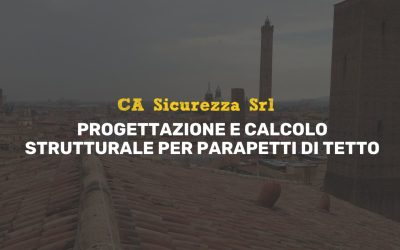 Progettazione e calcolo strutturale per parapetti di tetto